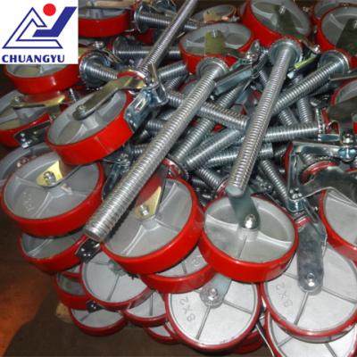 China High quality scaffolding system scaffold support caster with leg for sale in Guangdong factory for sale