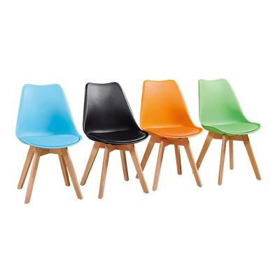 China Sturdy Cheap Innovative Design Plastic Chair Dining Armless Chair for sale