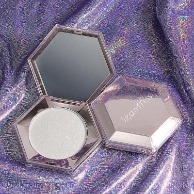 China OBSERVE Own Fashion Monochromatic Ladies Eyeshadow Palette Diamond Highlighter Glitter Makeup Brand Portable Eyeshadow Palette for sale