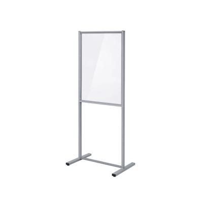 China CLASSIC Acrylic Shield Shield Movable Metal Room Dividers Divides Screen for sale