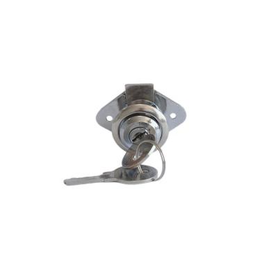 China Zinc Alloy Kitchen Furniture Cabinet Drawer Lock With Two Keys for sale