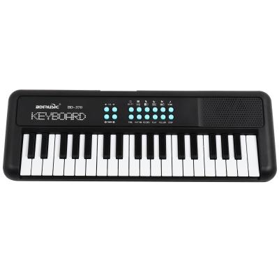 China 2021 ABS Plastic Toy Electronic Organ Keyboard Toy Piano 37 Keys Children Microphone New For Wholesale for sale