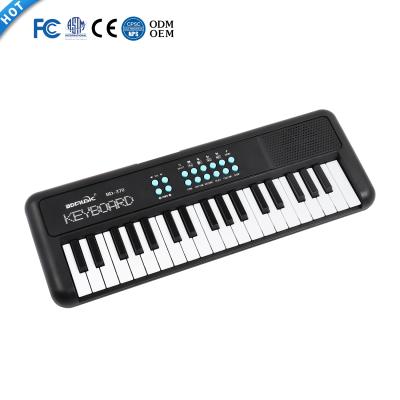 China Battery Operated Musical Learning Instrument Musical Toy Toys 37 Key Digital Piano Keyboard Electric Electronic Organ For Sale for sale