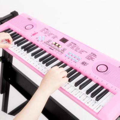 China Toy Children 61 Piano Electronic Organ Keyboard Keychain Battery Operated Main Electronic Education and Entertainment Toy Electronic Keyboard For Sale for sale