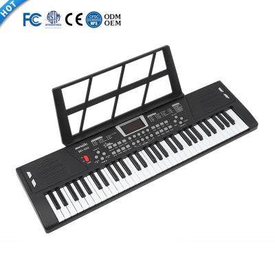 China Toy Electronic Organ 61 Key Synthesizer Keyboard Kids Educational Teclados Musical Keyboard Toy Piano For Children for sale