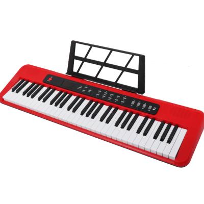 China Educational Music Equip 2021 New 61 Keys Electric Piano Keyboard Musical Instrument From Supplier for sale