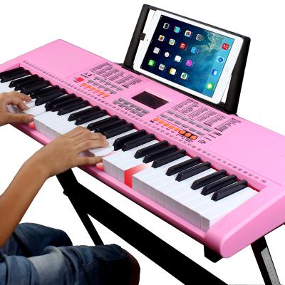 China Adults Musical Instrument Synthesizer Piano Keyboard 61keys Electronic Professional Electronic Organ For Sale 85*29*8.5cm for sale