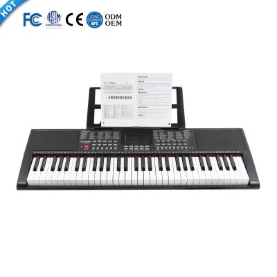 China Musical Instrument 61 Keys Piano Multifunction Electronic Synthesizer Keyboard Teclado Musical Electronic Organ For Sale for sale