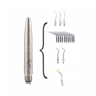 China Metal handpiece ultrasonic dental instruments 4 holes air scaler compatible with German brand air scaler for sale