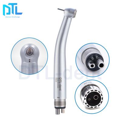 China Metal DTL standard 4 hole high speed push button dental handpiece compatible with Japanese brand Ti max X600M4 dental handpiece for sale