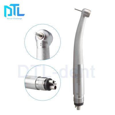 China Good price metal push button type mini single head water jet handpiece with 2/4 holes high speed dental handpiece for sale