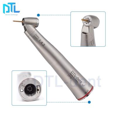 China Completely disassemble 1:4.2 best dental turbine 45 degree angle electric handpiece counter use with electric motor Max X45L compatible Ti for sale