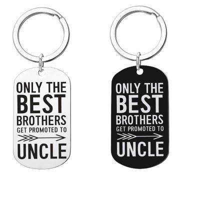 China Wholesale custom blanks metal keychain sublimation stainless steel logo chain mute key sublimation metal key chain for sale