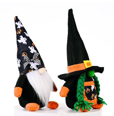 China Handmade Handmade Halloween Party Decoration Supplies Swedish Tomte Doll Rudolph Gnome Ornament Plush Dwarf Faceless Toys for sale