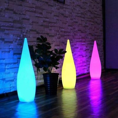 China Commercial Use Holiday Decoration Landscape Lighting LED Light Outdoor Waterproof Landscape Wireless Remote Control Waterdrop Street Lamp for sale