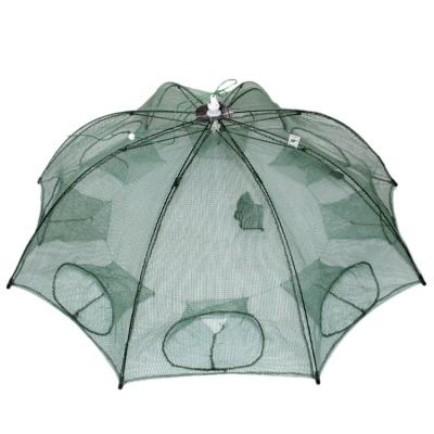 China Freshwater Trap Umbrella Cage 8 Holes Umbrella Fishing Shrimp Trap Cage / Trap Umbrella for sale