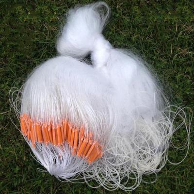 China Free Samples Smoothness Monofilament 3layer Fishing Gillnet Tramel Gill Fish Net for sale