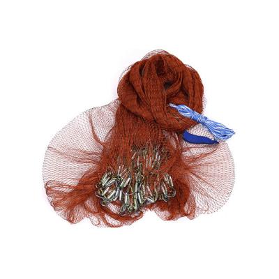 China New hot selling platinum polyester softness fishing net American style fishing net for sale