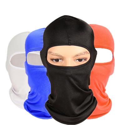 China COMMON Wholesale Sport Cycling Custom Ice Silk Summer Logo Balaclava Full Face Cover Sunscreen Hat Dustproof Hat for sale