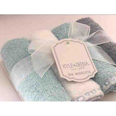 China Home Hot Selling Bamboo Baby Washcloth High Quality Towels Amazon Cotton Washcloths for sale