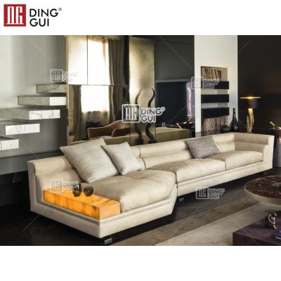 China (Others) Adjustable High End Comfortable Living Room Furniture Custom Design Sofa Set for sale