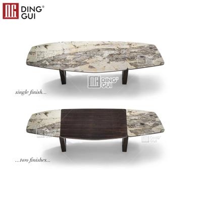 China Separate Dining Table (Other) Adjustable High End Marble Dining Table Table Legs Metal Tops for sale