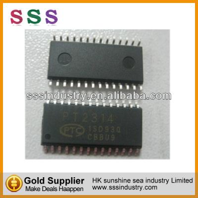 China Telecommunication (New&Original PTC Audio Adjust Processor IC) PT2314 for sale