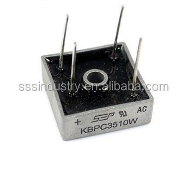 China Telecommunication rectifier bridge diode kbpc3510w for sale