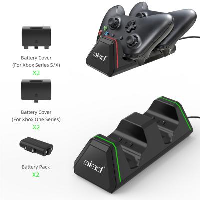 China Charging Xbox Controllers Charger Station for Xbox Series X|Dual S Charging Station Compatible with Xbox One/One X Elite/One S Controllers for sale