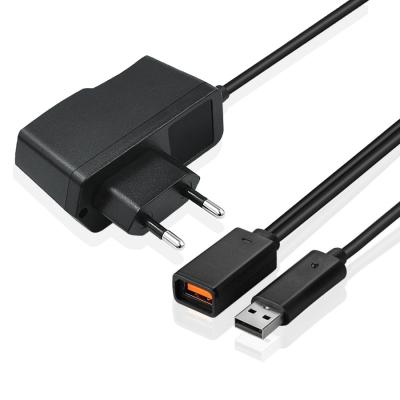 China ABS AC Adapter Power Supply Cable Cord For Xbox 360 Kinect Sensor US EU UK Plug for sale