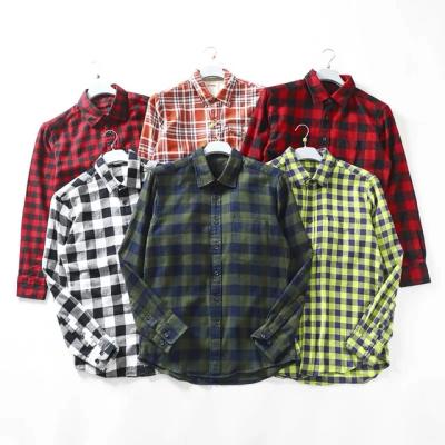 China Lastet high quality classic vintage anti-pilling slim fit casual printed cotton shirts 100% long sleeves for men for sale