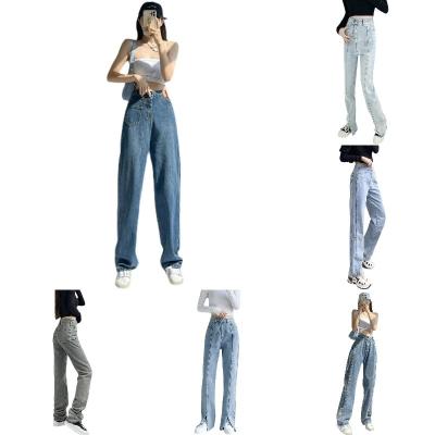 China QUICK DRY Stream Girl Denim Shorts Womens Jeans Short Wide Leg Elastic Waist Vintage High Waist Shorts Womens Summer Pants Jeans for sale