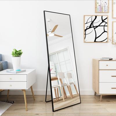 China Large modern home source mirror full mirror bedroom living room dormitory home clothing store slimming full mirror for sale