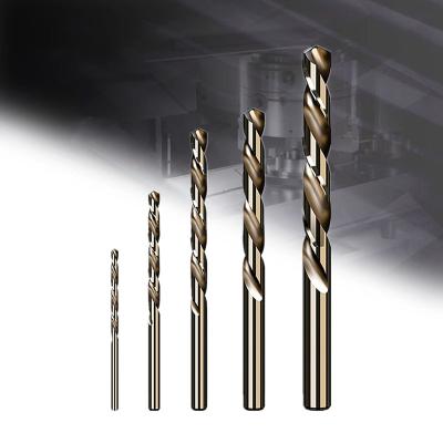 China High Speed ​​Metal Drilling Cobalt Steel Drill Bits 1mm - 20mm Twist Drill Bits CNC Lathe Drilling Machines Metallurgical Bit for sale