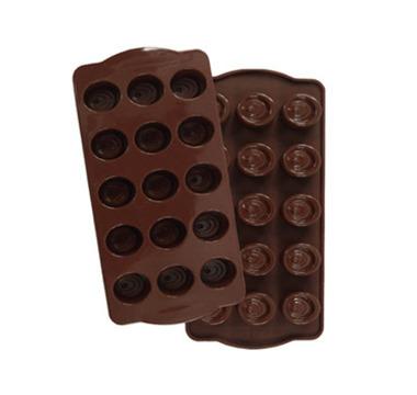 China Viable Kitchen Tools Hit Ice Cream 15 Models Amazon Food Grade Polycarbonate Silicone Mold Funny Brown Funny Hollow Mold for sale