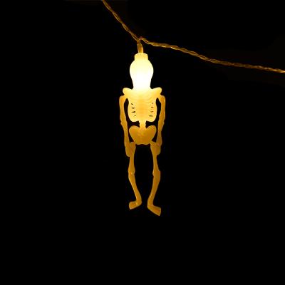 China 2019 Halloween LED String Light Human Skeleton Light Up In Holiday Lighting for sale