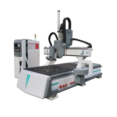 China Hotels Automatic Tool Change CNC Carving Machine 1325 Linear/Disc Wood CNC Router Atc Router Machines for sale