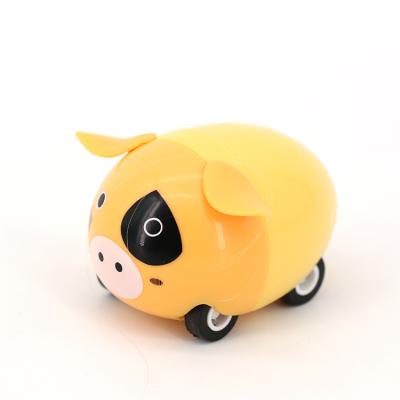 China Mini Toy Wholesale Fast Shipping Cute Cartoon Animals Mini Car Toys For Kids Car Toys For Kid Children for sale