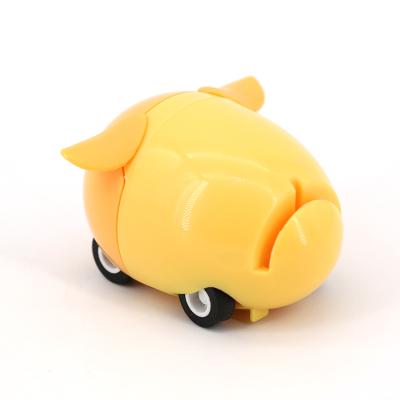 China Mini Toy Factory Price Cute Cartoon Animal Cars Toys Children Toy Car Set Children's Car for sale