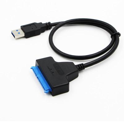 China Camera USB 3.0 Sata Cable For 2.5 Inch SATA 3 SSD Sata Cable To USB 3.0 Adapter Support For Up To 6 Gbps External HDD Hard Drive for sale