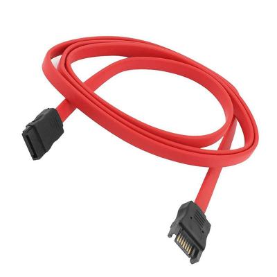 China Computer Computer Accessories High Speed ​​Sata 7 Pin Male To Female Extension Cable Sata Data Cables Solid State Drives Hdd Hard Disk Drives for sale