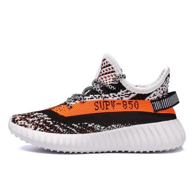 China EVA OEM CUSTOMIZATION New Arrival kid casual sneaker Hot Sale Flyknitting Upper Spring Summer kids sneaker School running Shoes for sale