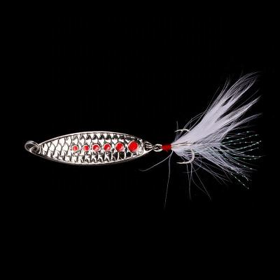 China OEM 45mm 50mm Lure Spoon fshing bait wholesale 55mm hard ocean zinc alloy rock primers for sale