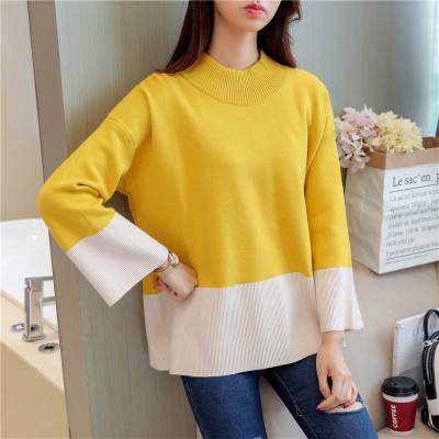 China Yellow And White Color Guangzhou OEM Long Sleeve T Shirt With Long Sleeve for sale