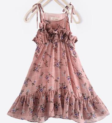 China Sustainable kids clothing dress boho kids one piece clothing Bohemian summer dress wholesale from factory china supplier for sale