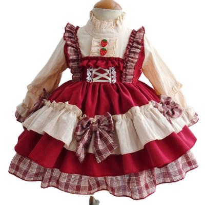 China 2020 Retro Breathable Lolita Dress Long Sleeve Dress For Girl for sale