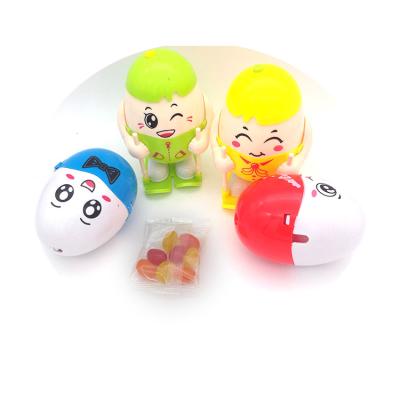 China New Natural Creative Children's Candy Toys Face Toy Candy Surprise Scrambled Eggs for sale