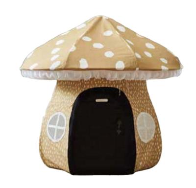 China Eco - Friendly Fabric Portable Playhouse Indoor Mushroom Playhouse Home Tent for sale