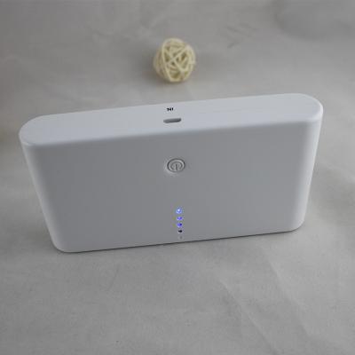 China White plastic shell rechargeable power bank four power lamps 16800 larger capacity for sale