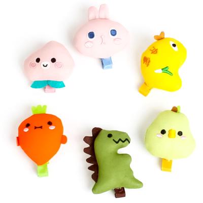 China Viable Viable Tissues Kids Hair Clip Mosquito Repellent Cardboard Clip For Girls for sale